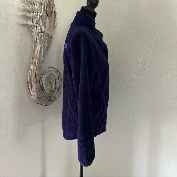 North Face Fleece Jacket S Purple Osito Soft Sherpa High Deep Pile - Picture 4 of 15